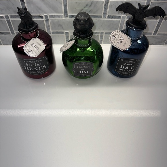 Target Halloween Potion Bottles Set - Red, Blue, Green - Picture 2 of 5
